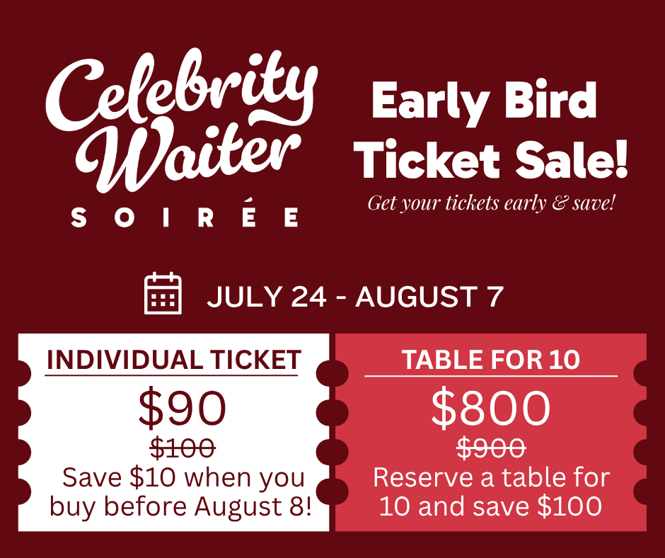 Early Bird Ticket Sale