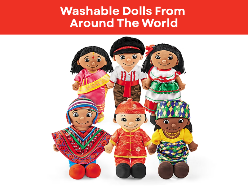 Washable Dolls From Around the World